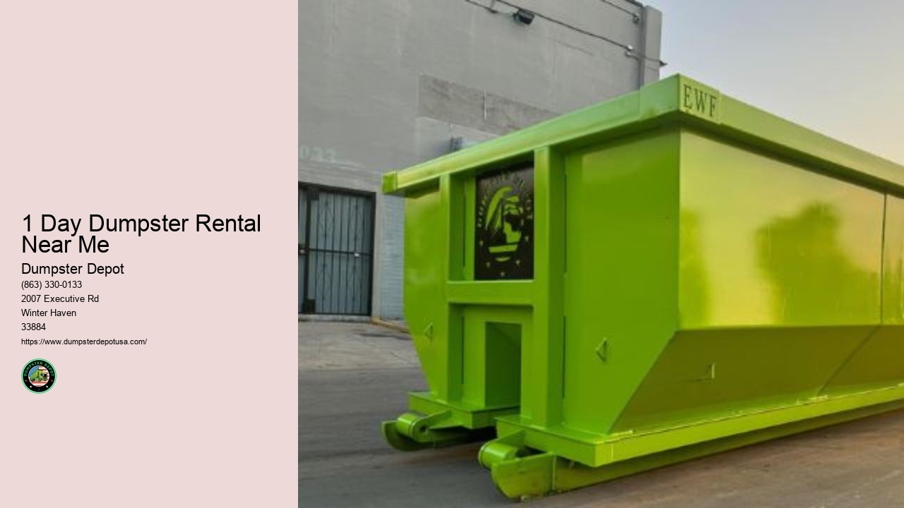 Dumpster Rental Prices