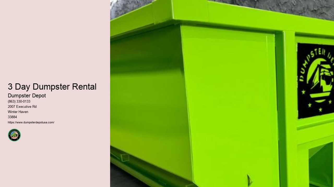 Quick Dump Dumpster Rental