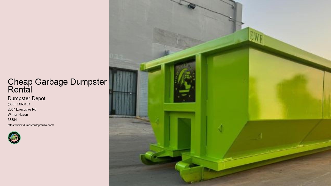 3 Yard Dumpster Rental Near Me