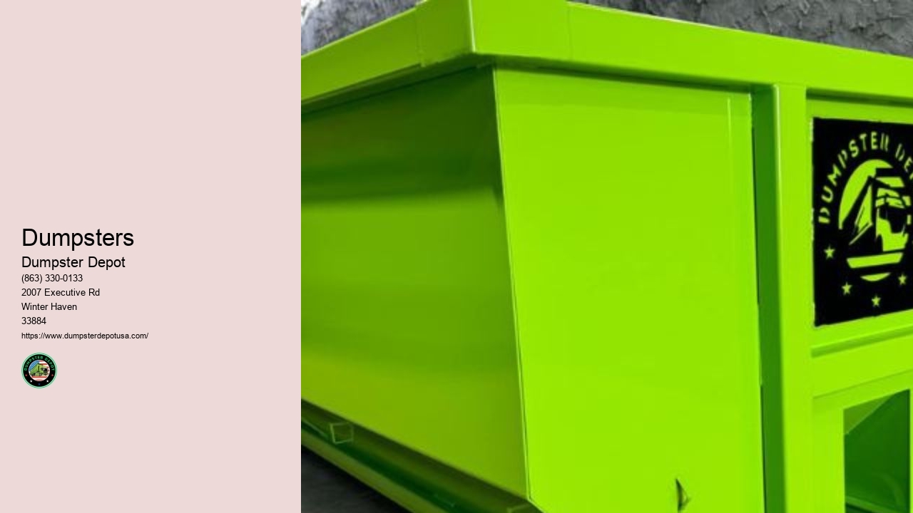 4 Yard Dumpster Rental Near Me