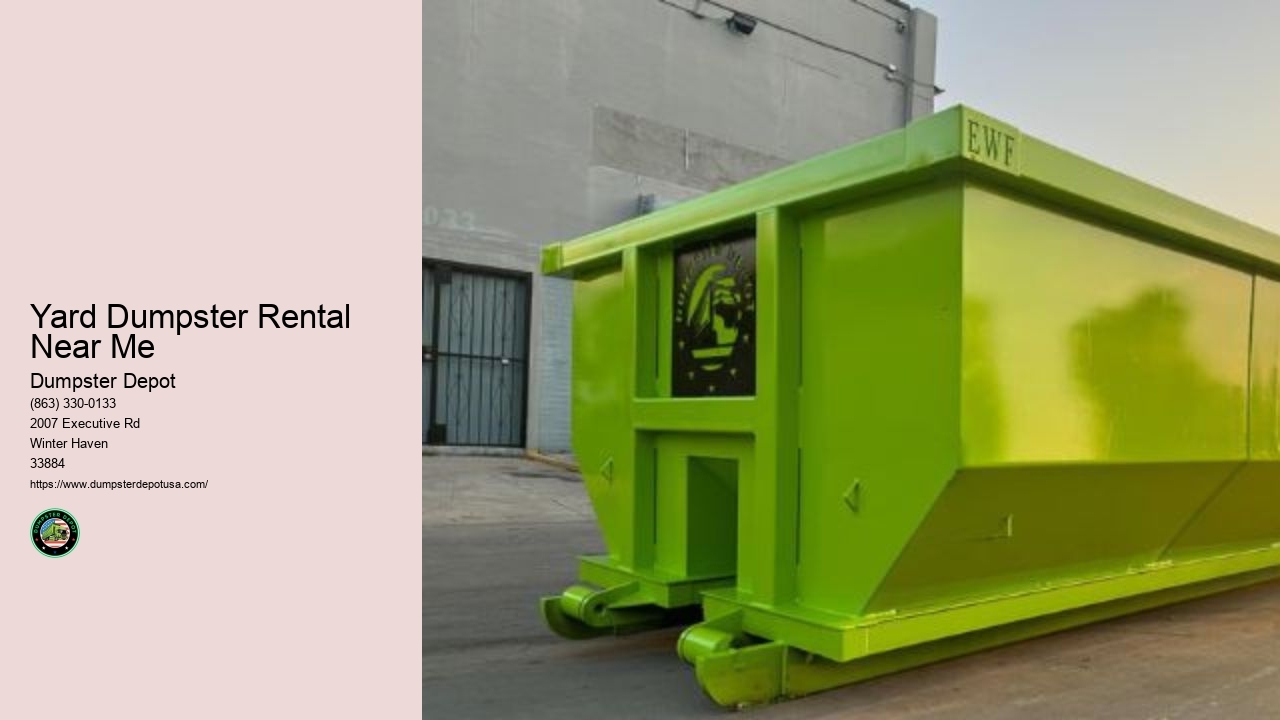 Home Depot Dumpster Rentals